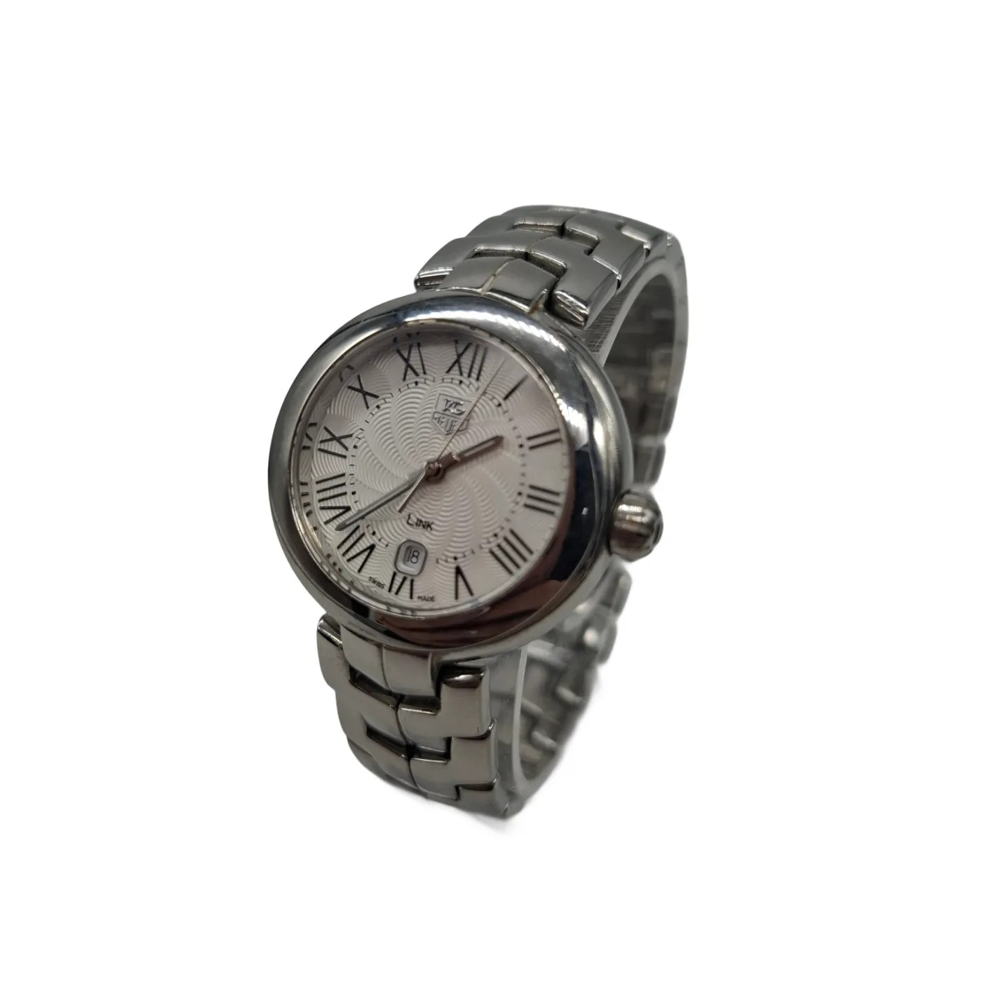 Tag Heuer Link Wat1416 Ladies Silver Steel Watch (WR 1378359)