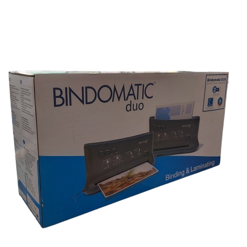 Binomatic Duo binder And Laminator Machine Like New In Box