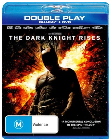 The Dark Knight Rises Blu Ray – Very Good Condition