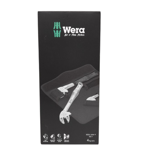 Wera 6004 Joker Set 1 4Pce Spanner Set Like New (MR)
