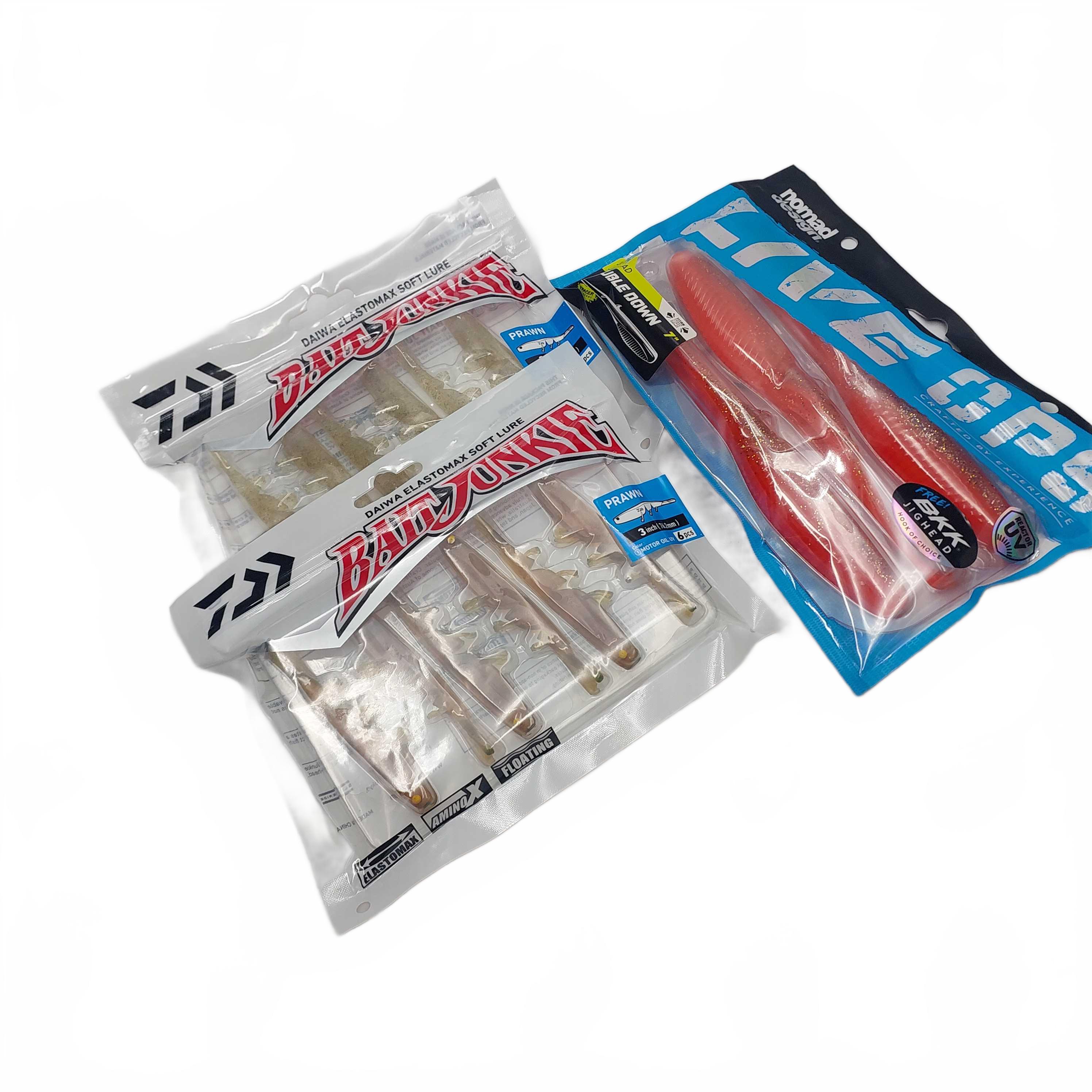 Assorted Lures 32 Pieces Black Lures And Hooks (GB1426840)