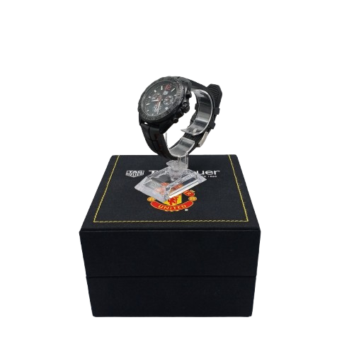 Mens Black/Red TAG Heuer Watch CAZ101J – Manchester United Edition (With Box) (CP)