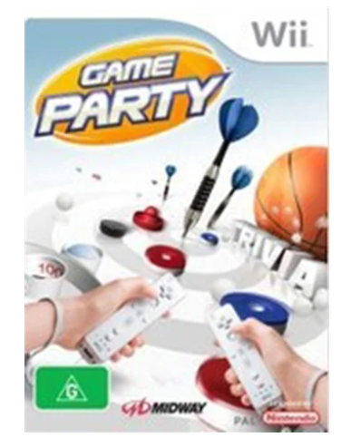 Game Party Nintendo Wii Game Acceptable Condition Without Manual