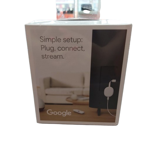 Google Chromecast With Google TV 4K – Like New Still Sealed