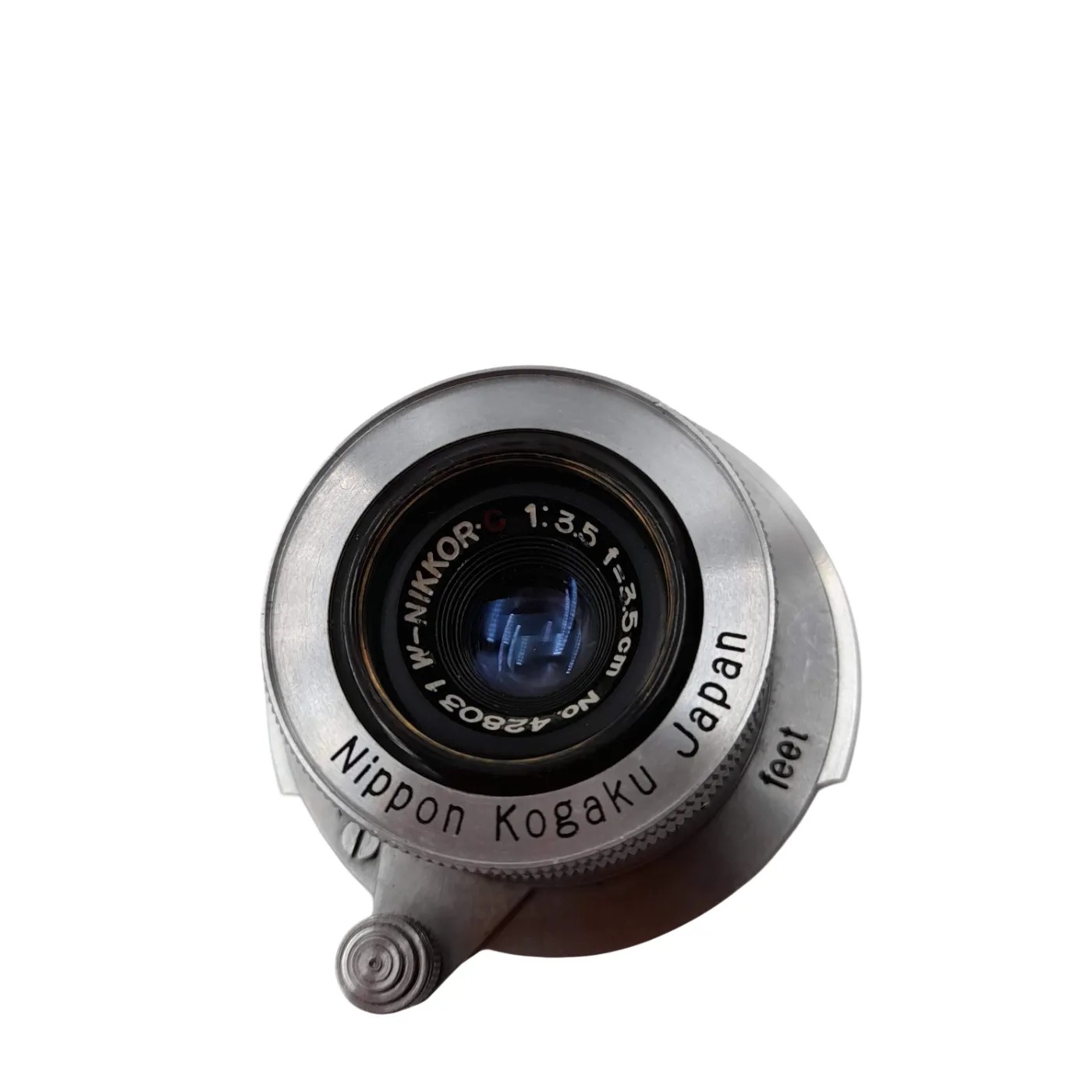 Nikkor Nippon Kogaku W-Nikkor Lens 428031 1:3.5 F3.5cm Vintage (WL 1418520)