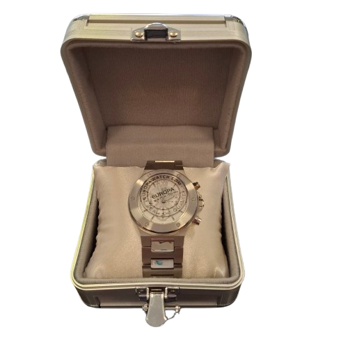 Mens Silver Europa Watch (JN)