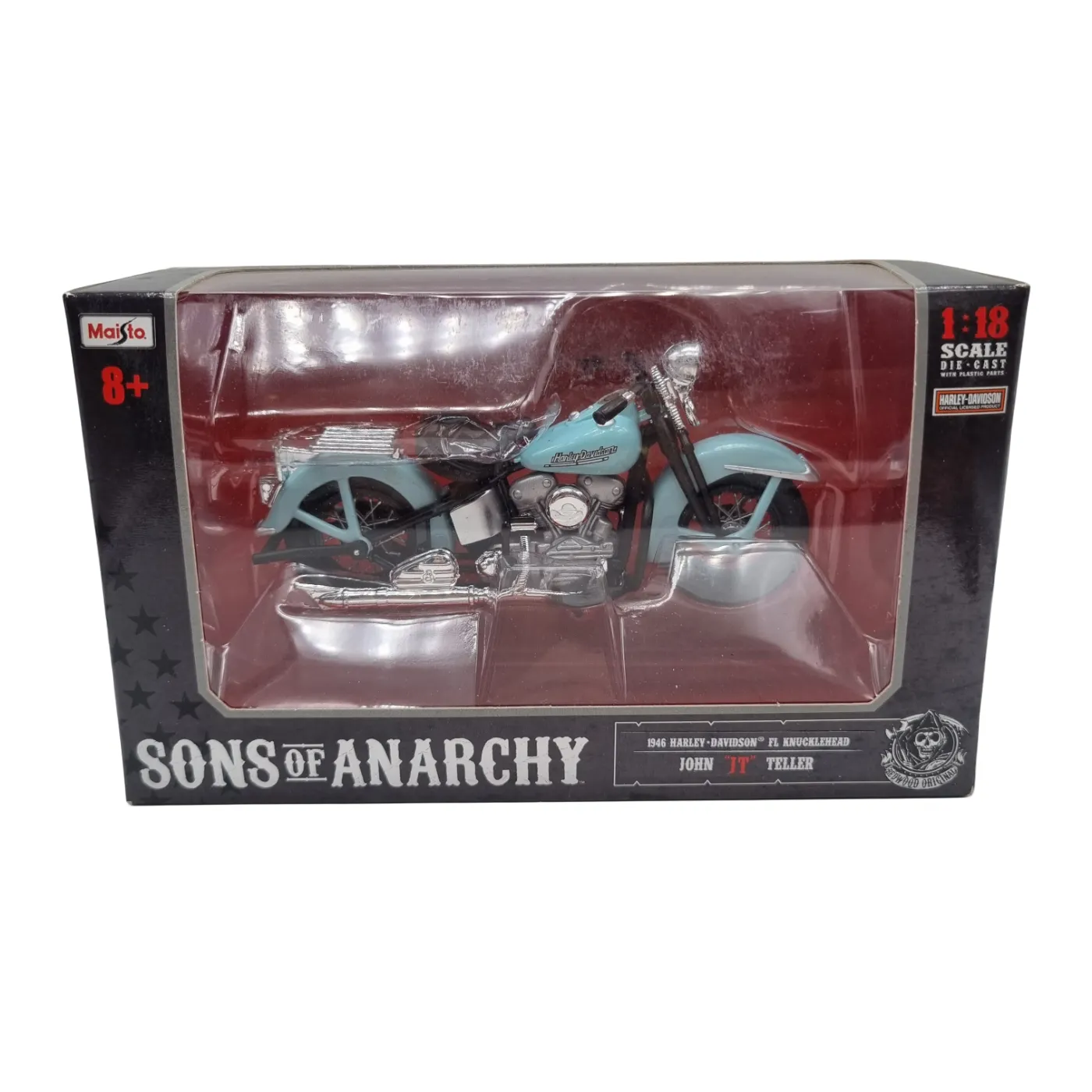 Maisto Sons of Anarchy 1:18 Model Car – John “JT” Teller (WR1364647)