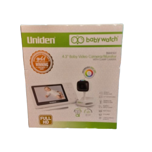 Uniden 4.3 inch Baby Video Monitor with Clamp Camera (lel)
