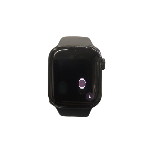 Apple Watch Series 7, GPS + Cellular, 41mm Case, Midnight, With Charger + Straps. Good Condition (NA 1342723)