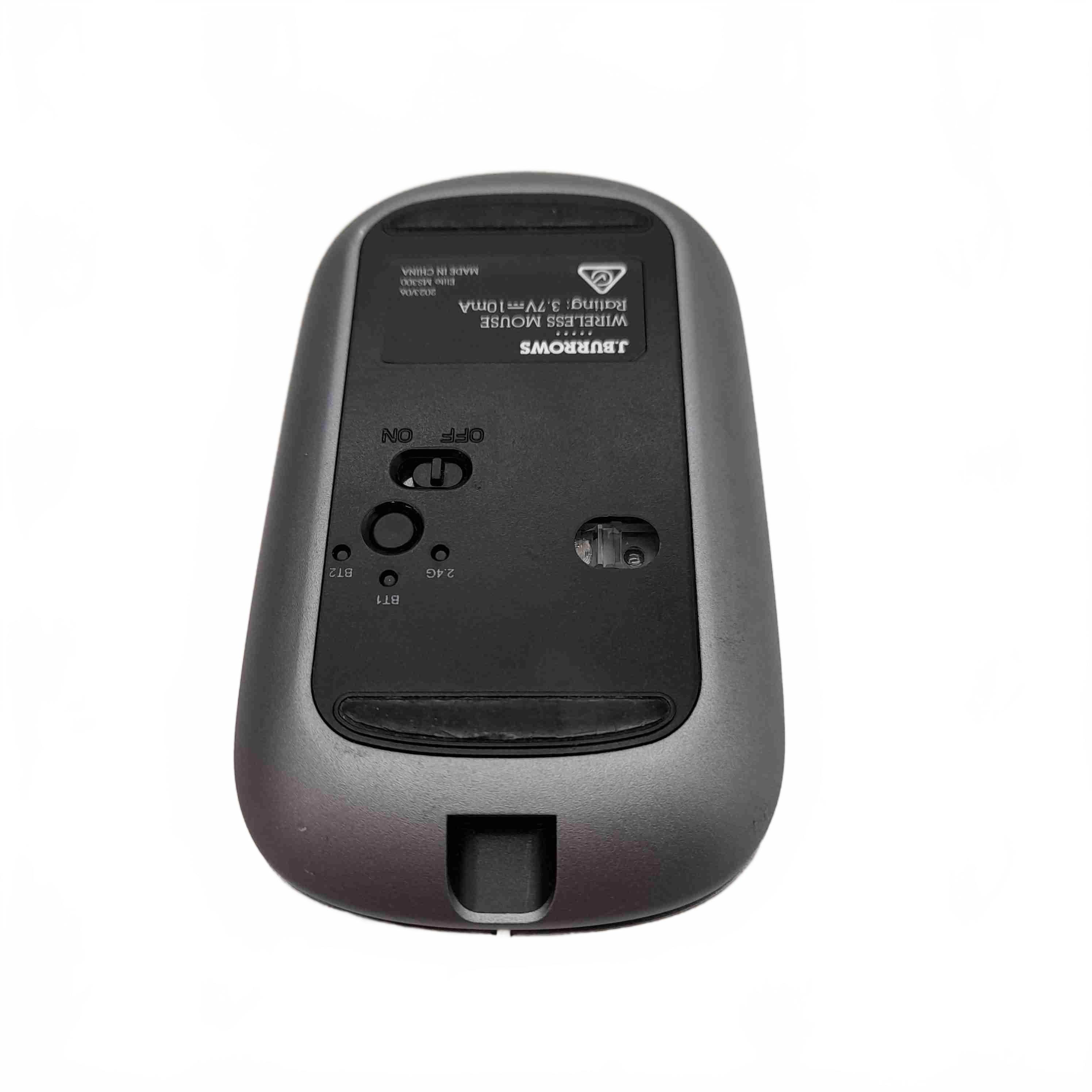 J.Burrows Elite MS300 Wireless Mouse Silver/Grey (WL 1433857)