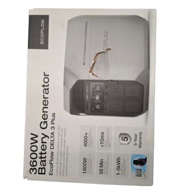 EcoFlow DELTA 3 Plus Portable Power Station (EF-DL-H10-4) (JN)Pickup Only