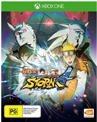 Naruto Shippuden: Ultimate Ninja Storm 4 In Case Good Condition (MR)