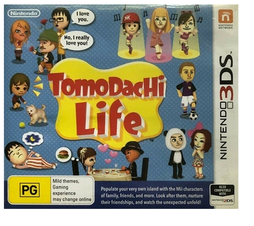 Tomodachi Life Nintendo 3 DS Cartridge Only (CP)