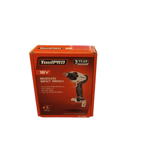 ToolPro 18v Brushless Impact Wrench (lel)