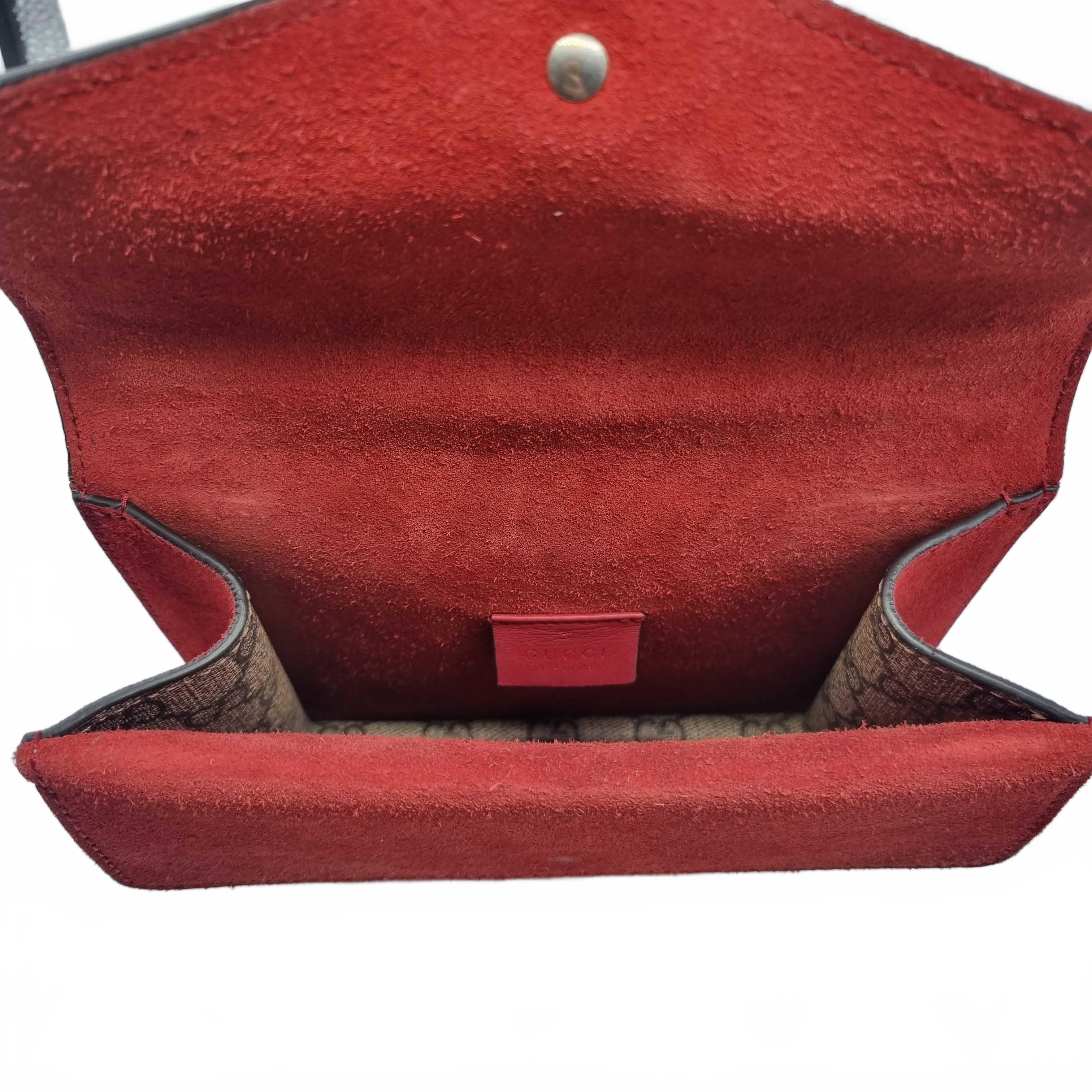 Gucci Dionysus Small Shoulder Bag Brown/Red (WR 1414481)