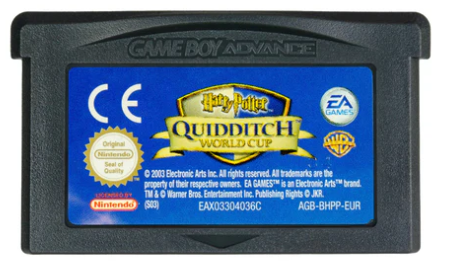 Harry Potter Quidditch World Cup Nintendo Gameboy Advance Game Cartridge Only (CP-1352662)