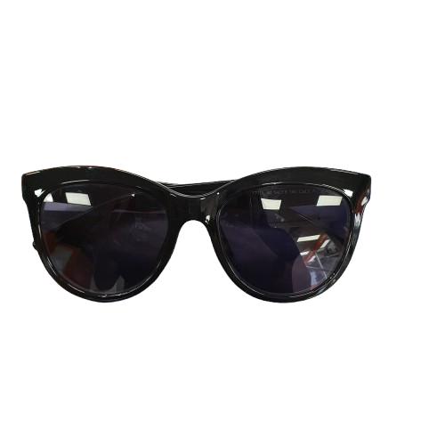 Ladies Parin Sunglasses Black With Sparkly Arms No Case  (MR)