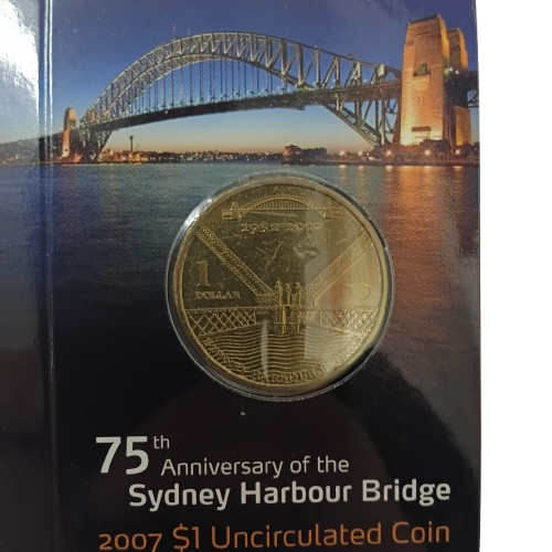 Sydney Harbour Bridge 2007 $1 Coin (C Mintmark) [CP]