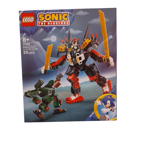 LEGO Sonic the Hedgehog Shadow’s Mech vs. G.U.N. Trooper 77120 (LN)