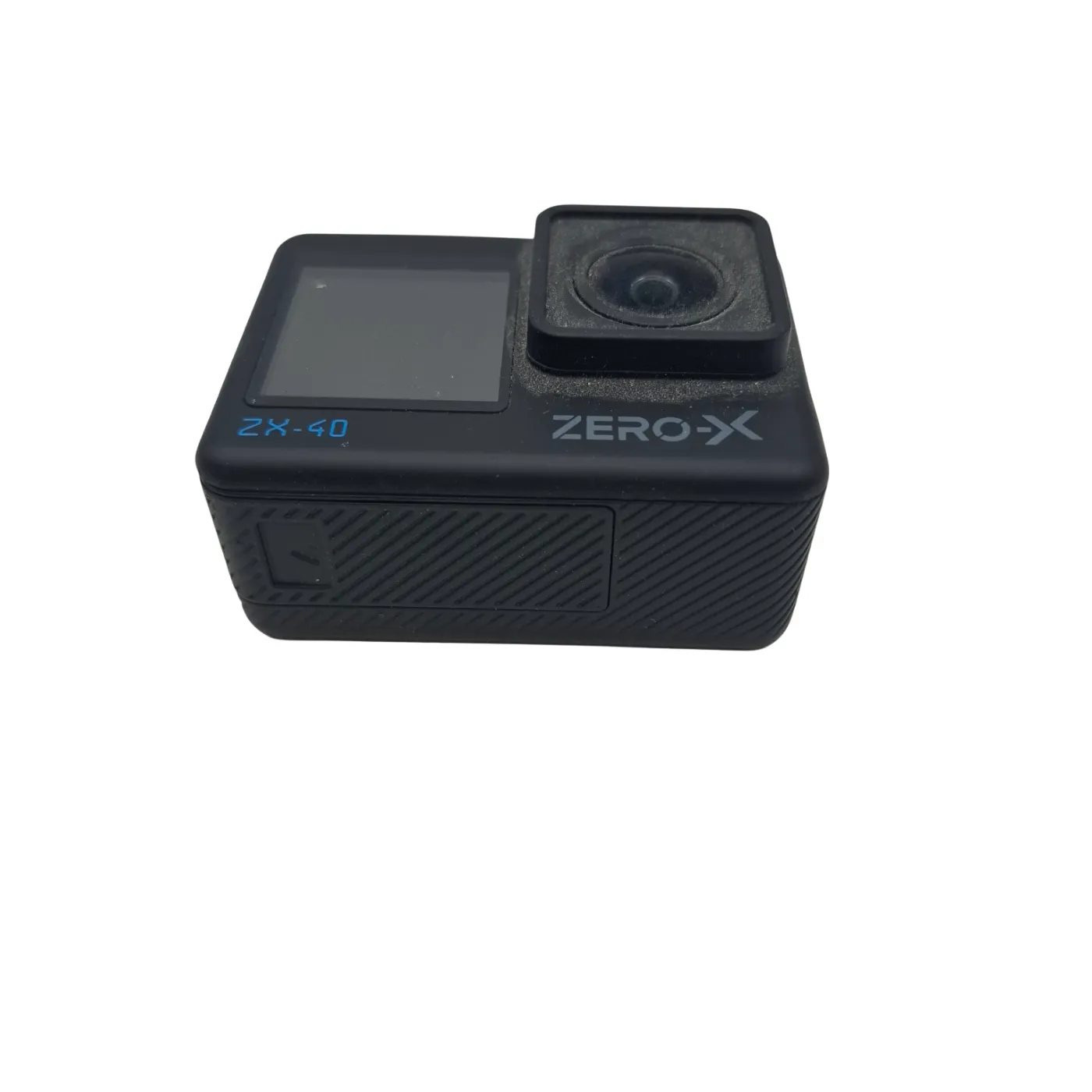 Zero-X ZX-40 4K UHD Action Camera With Dual Display & Wifi+ Case + Accessories *Missing Waterproof Case* (WR 1381007)