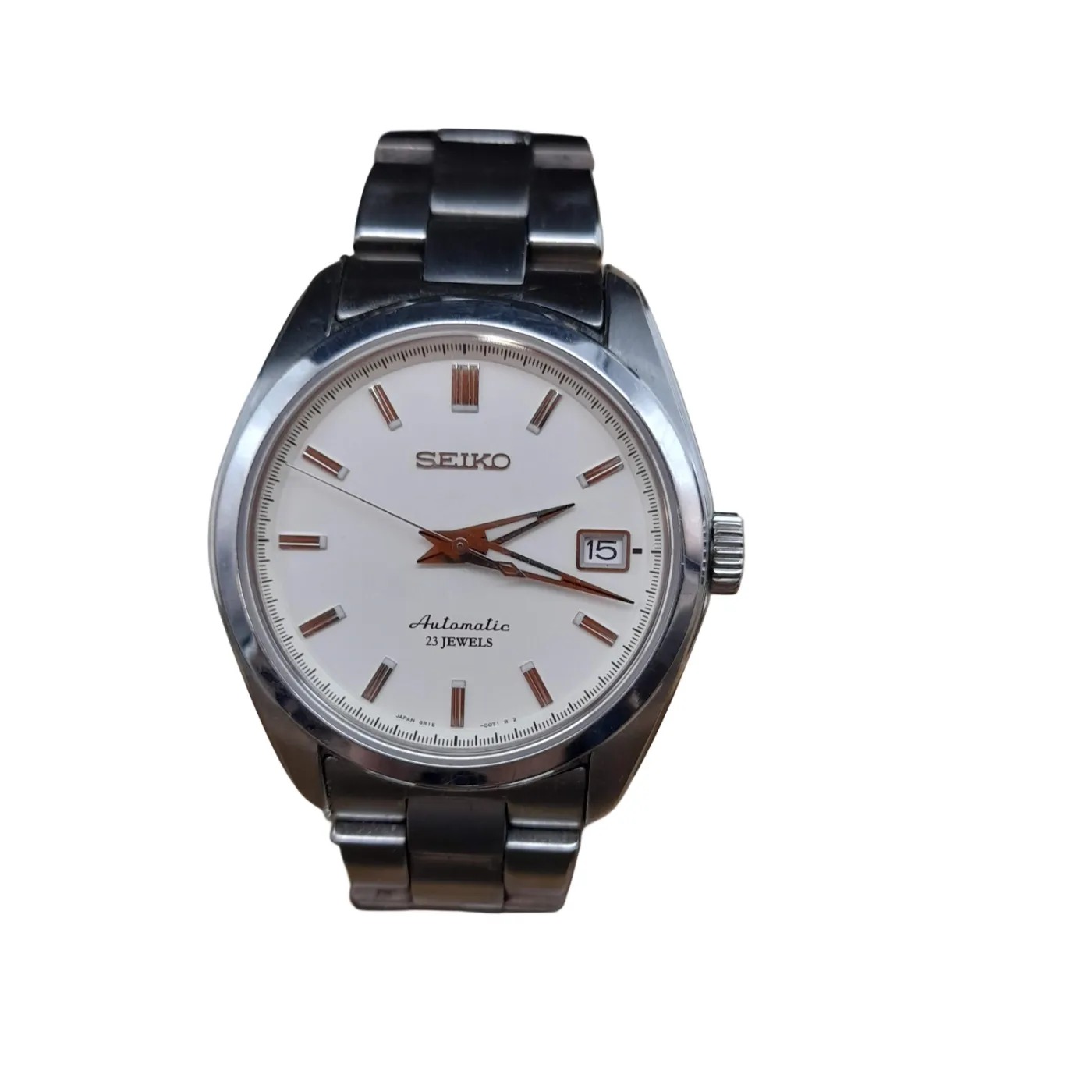 Seiko 6R15-00C1 Men’s Automatic Watch with Stainless Steel Band In Box With Spare Links  (WL 1409694)
