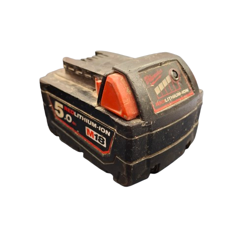 Milwaukee Battery Unknown Black 5.0Ah (JN) (Used)