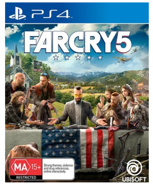 Farcry 5 Playstation 4 Game Good Condition (CP-1354299)