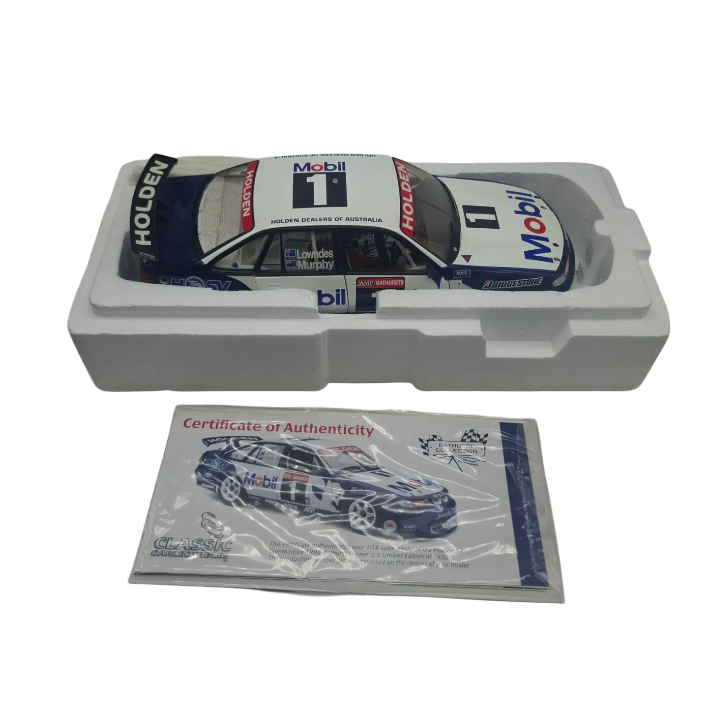 Holden VR Commodore 1996 Bathurst Winner Model Car (WR 1396725)