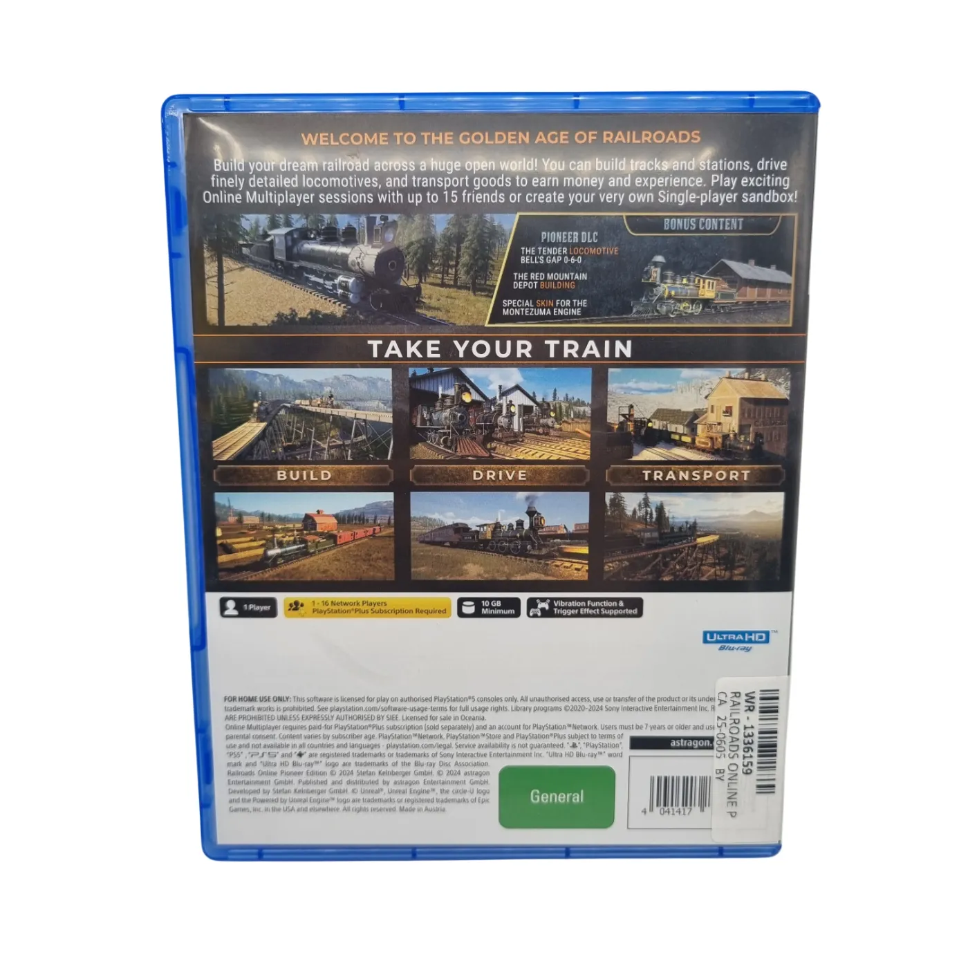 Playstation 5 Game: Railroads Online