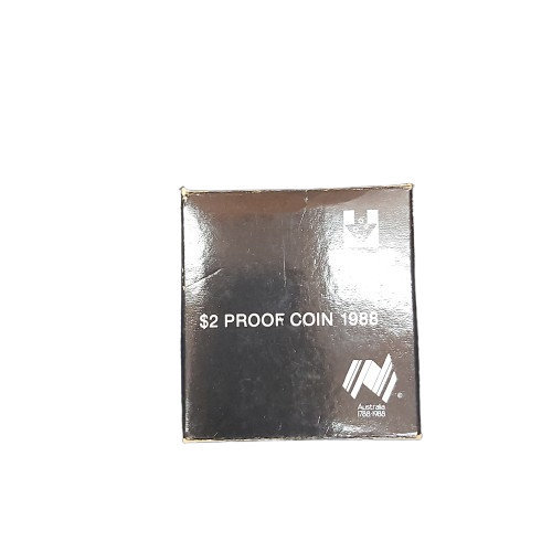 Royal Australian Mint $2 Silver Proof Coin 1988 – In Box