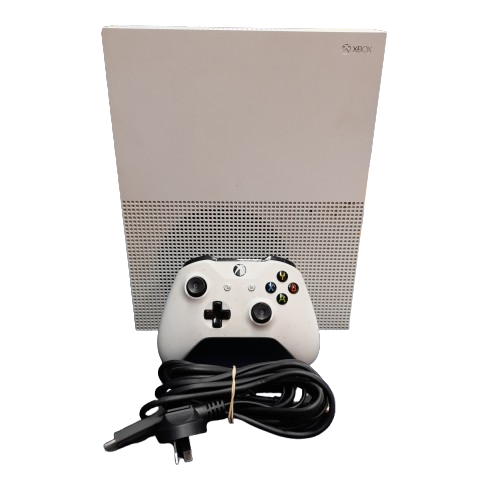 Microsoft Xbox One S 1681 with Controller, Power Cable, and HDMI Cable (LN)