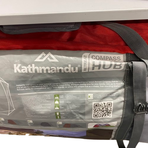 Kathmandu Retreat Compass Tent Red and Grey (NG) **Pick Up Only**