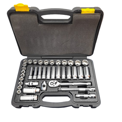Auzgrip Socket Set A75506 Grey In Case (MR)