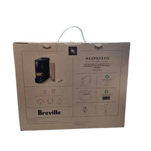 Breville Nespresso Essenza Mini Coffee Maker BEC220 Black (lel)