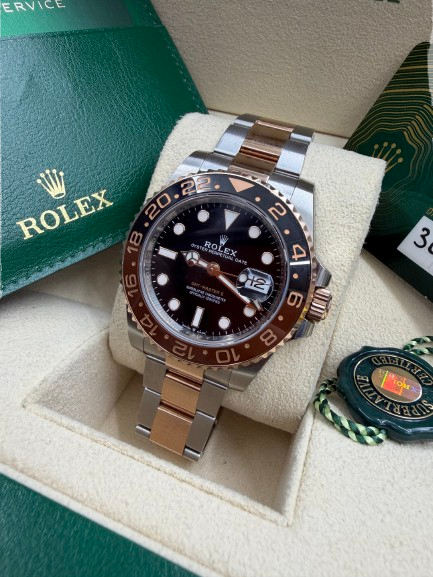 2024 ROLEX GMT-MASTER II 126711CHNR — “ROOT BEER” FULL SET (NA-1425154)