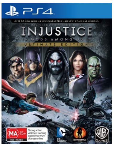 Injustice Gods Among Us – Ultimate Edition – Very Good Condition No Manual