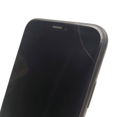 Apple iPhone XR A2105 Black 128GB – 86% Battery Health, Small Crack in Top Right Corner