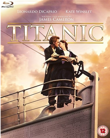 Titanic (M) 1997 2 Disc Blu-Ray Very Good Condition (LN)