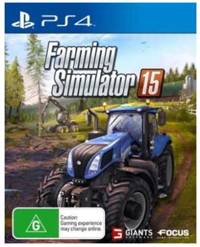 Farming Simulator 15 – Playstation 4 Game – Very Good With Manual