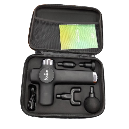 Bodic BCC001 Classic Massage Gun with 4 Attachments in Box (LN)