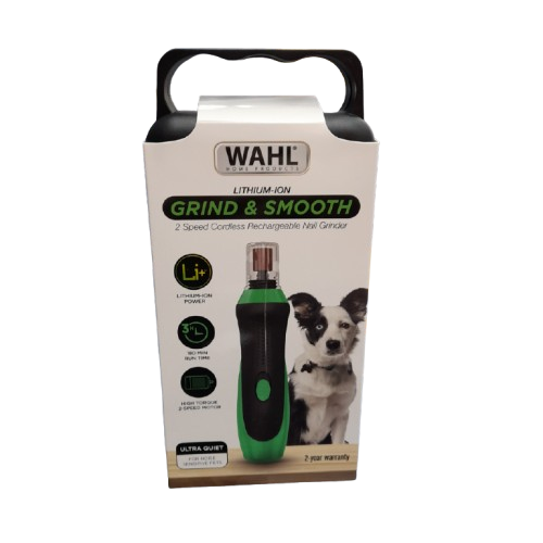 Wahl Grind And Smooth Nail Grinder Black Green  (LN)