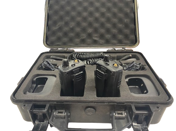 Digitech Walkie Talkie IP67 5W UHF CB Radio Tradies Pack (NG)