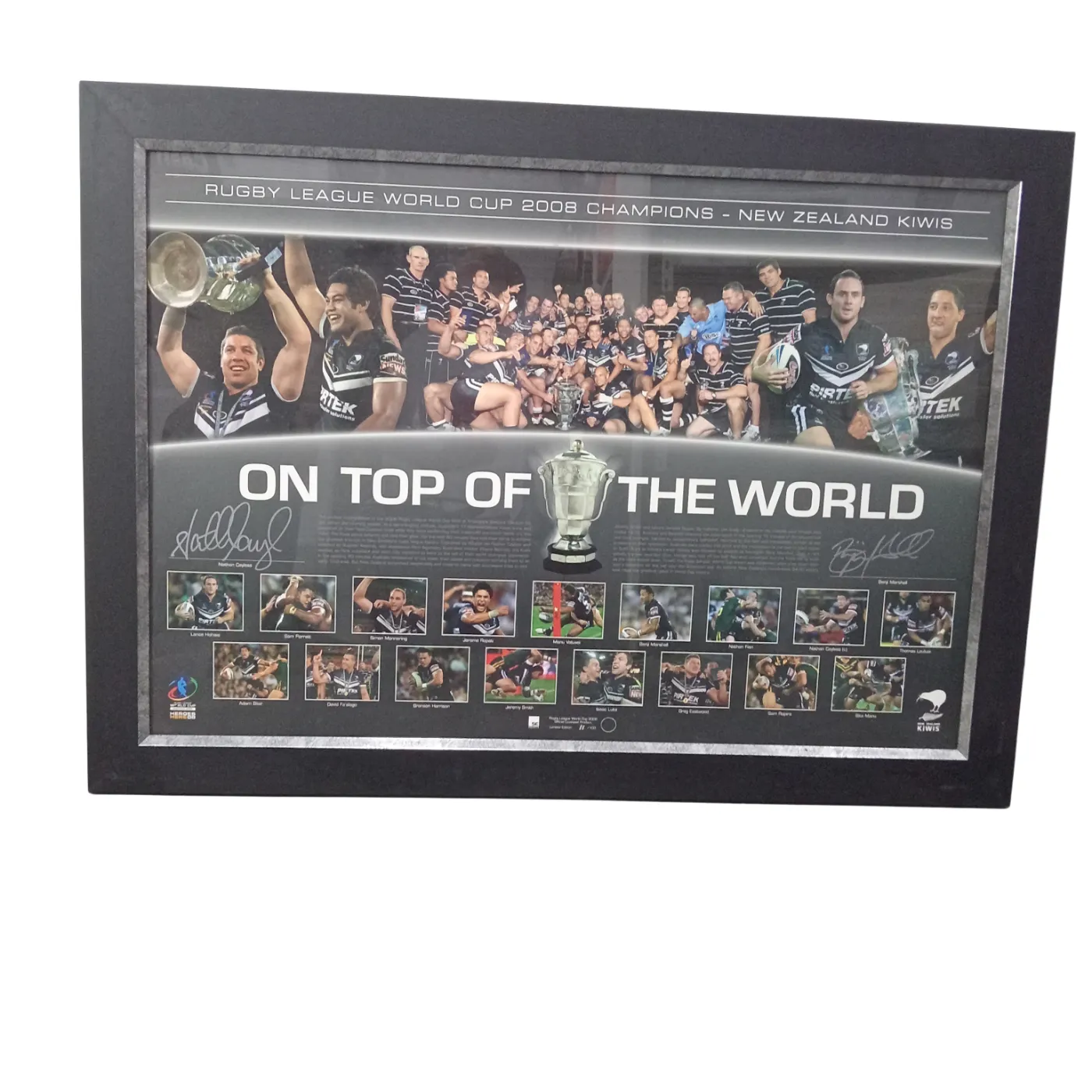 Rugby League World Cup Picture Frame – 2008 Champions (Limited Edition 11/100)  (WR)