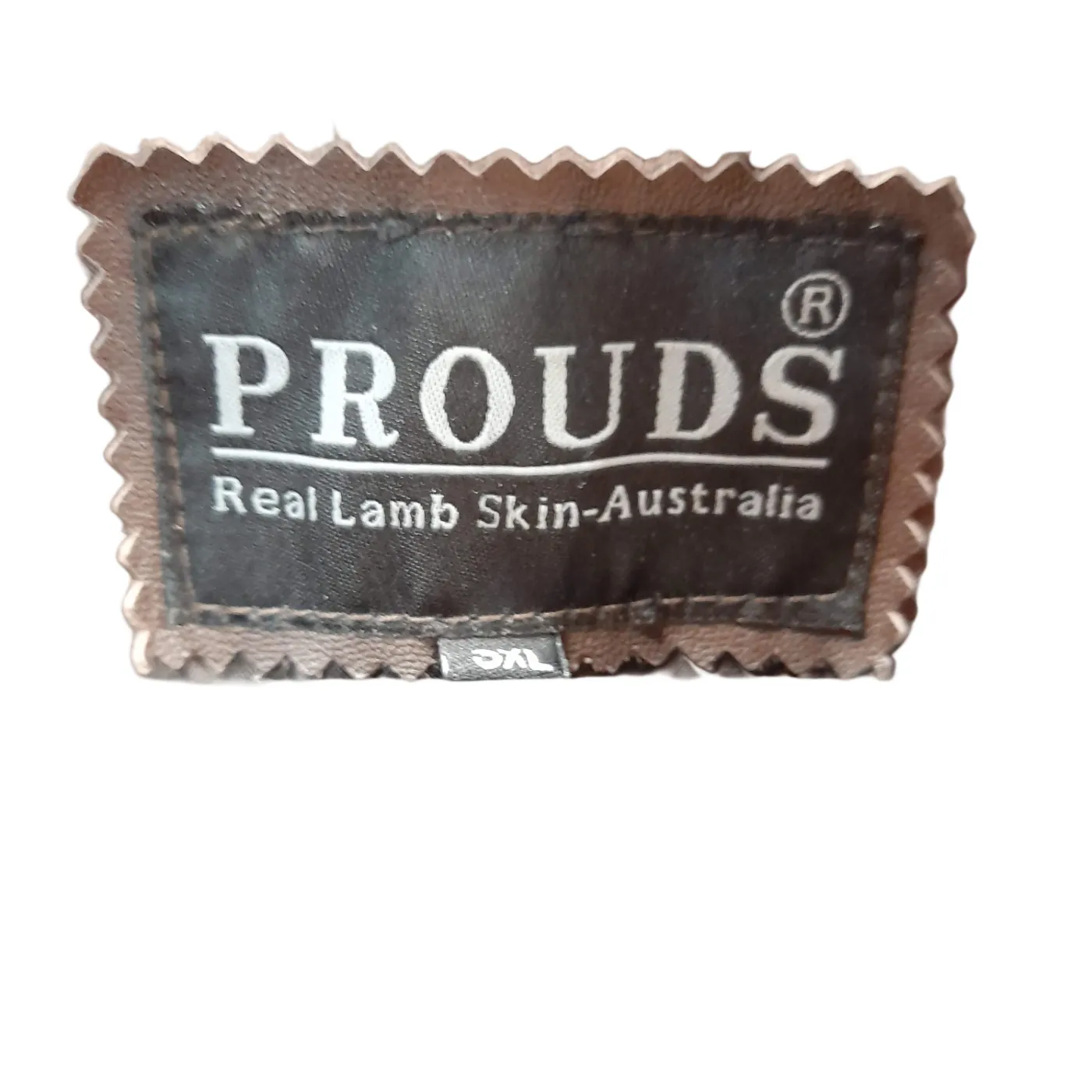 Prouds Leather Jacket 3XL Brown Real Lamb Skin (WR 1407994)