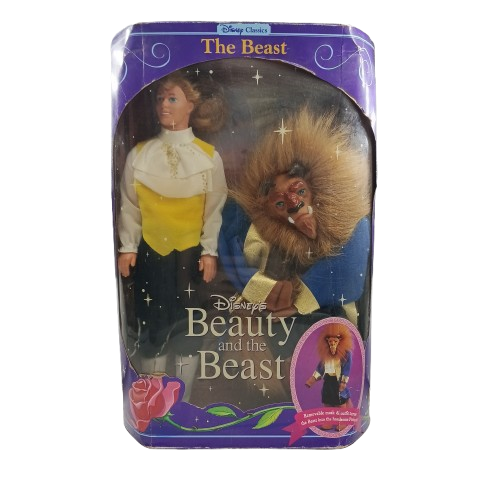 Disney Beauty and The Beast Antique Belle Purple Dress Doll Model Beauty And The Beast (NA)