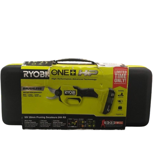 RYOBI Secateurs R18XSEC32 Like New With Battery And Cherger