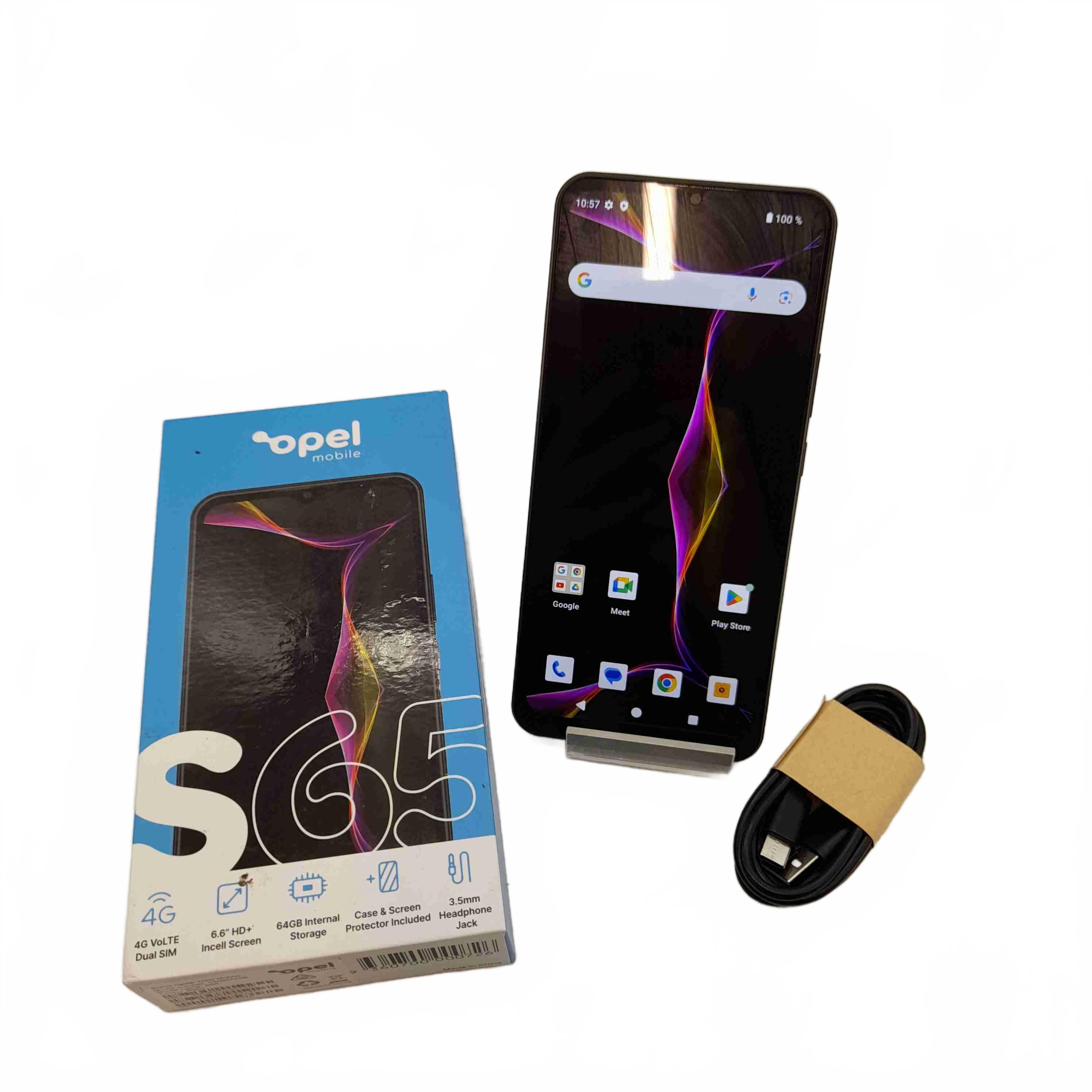 Opel S65 64GB OMS6525B Dual Sim + Box + Charger (WL 1436605)