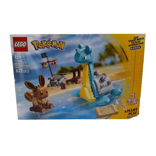 LEGO 72162 Pokémon Eevee and Lapras’s Treasure Hunt *Box Damaged* (LN)