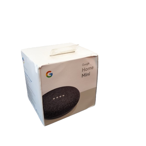 Google Home Mini Smart Speaker with Google Assistant – Charcoal In Box Like New (JN)