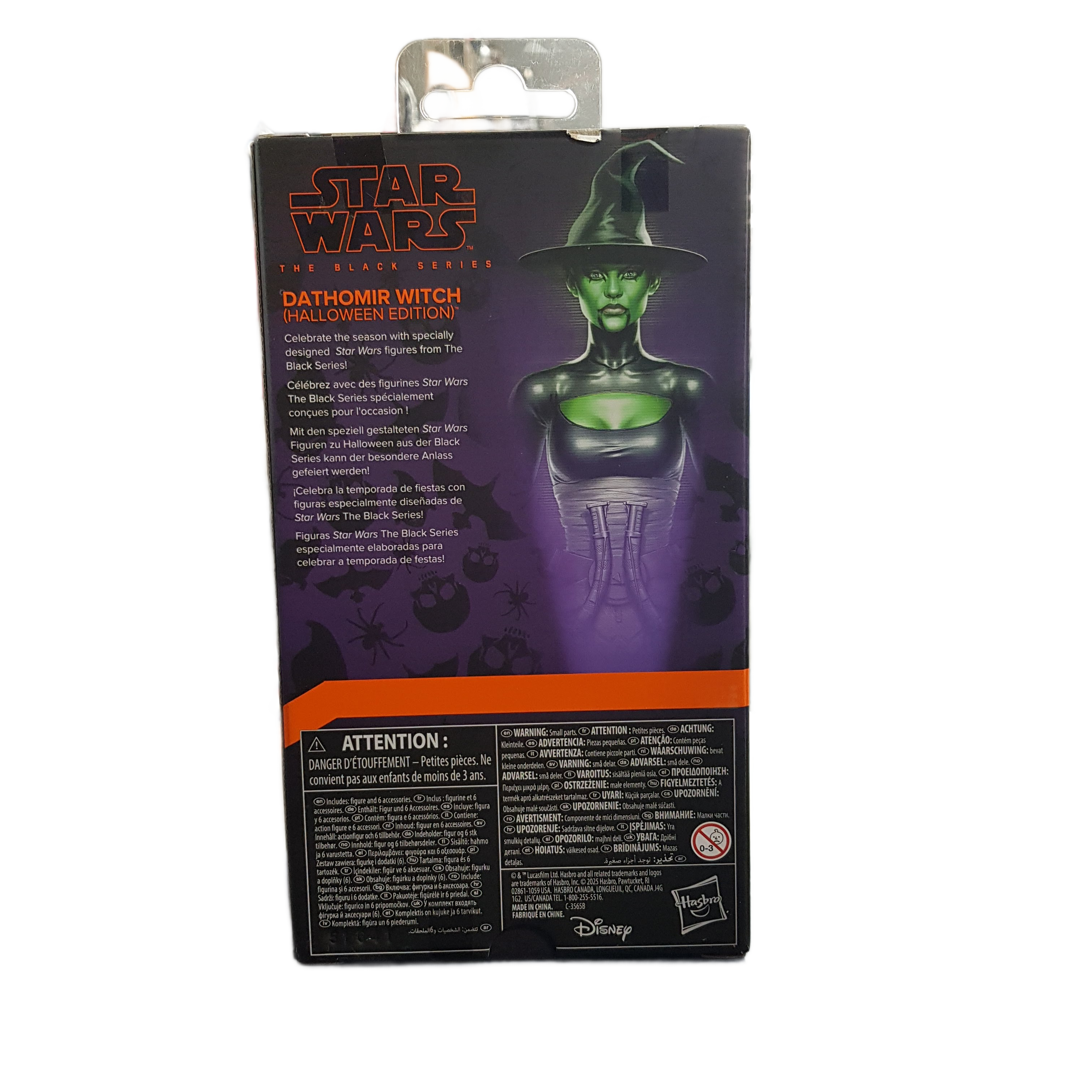 Star Wars The Black Series Dathomir Witch Halloween Edition 6-Inch Action Figure (MR)
